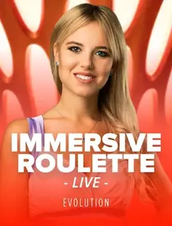 Immersive Roulette — mesa en directo en Spinit